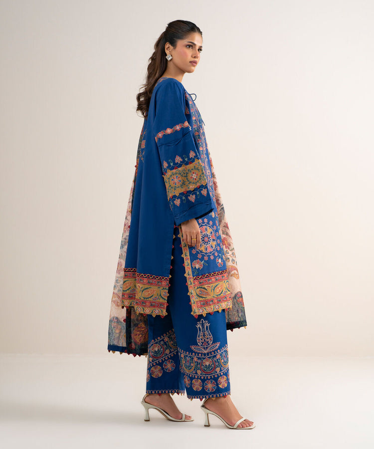 3 Piece - Embroidered Lawn Suit